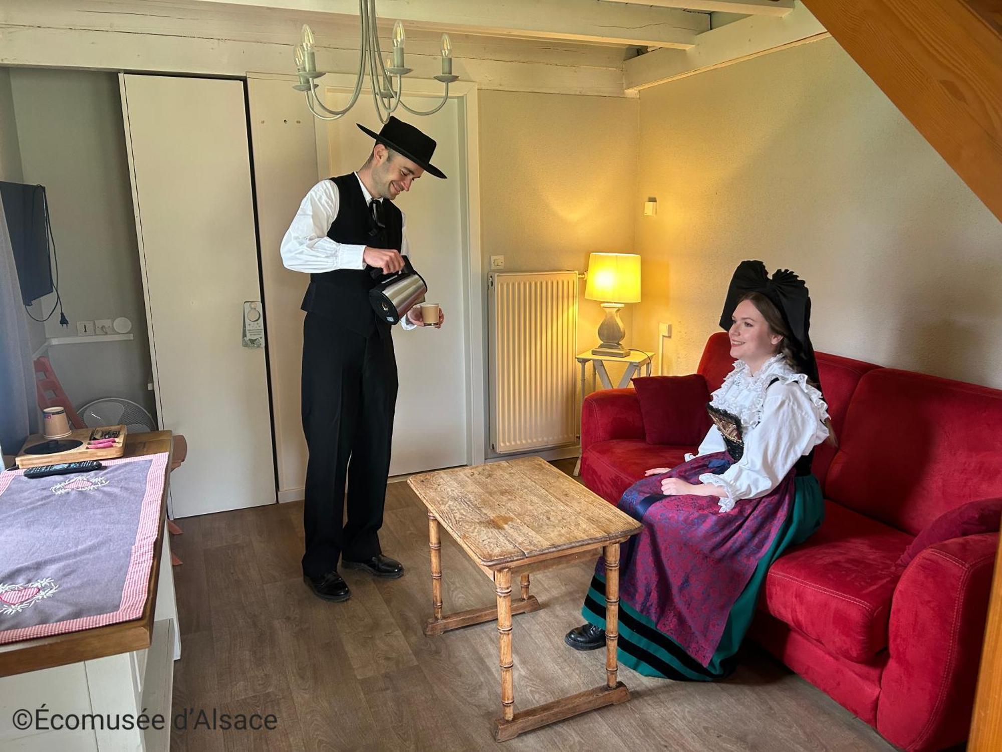 Les Loges De L'Ecomusee D'Alsace Ungersheim Bagian luar foto